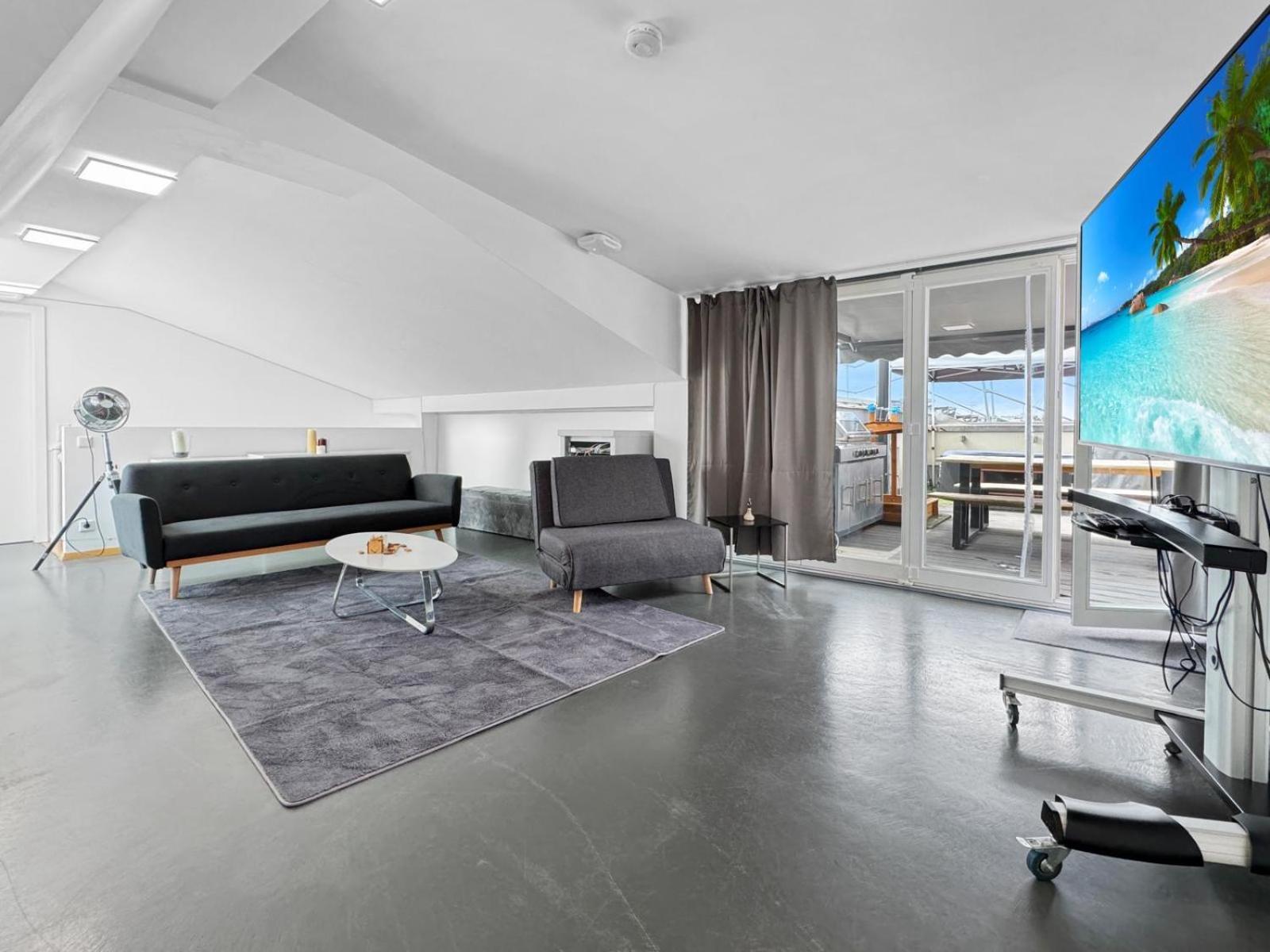 6 Zimmer Maisonette-Penthouse Pool Dachterrasse Luxus Monachium Zewnętrze zdjęcie